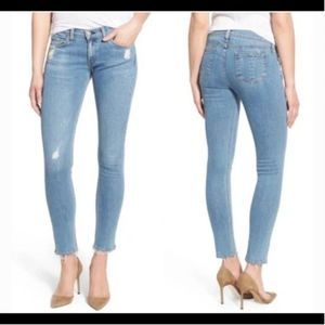 Rag & Bone Distressed Denim Jeans - Size 25